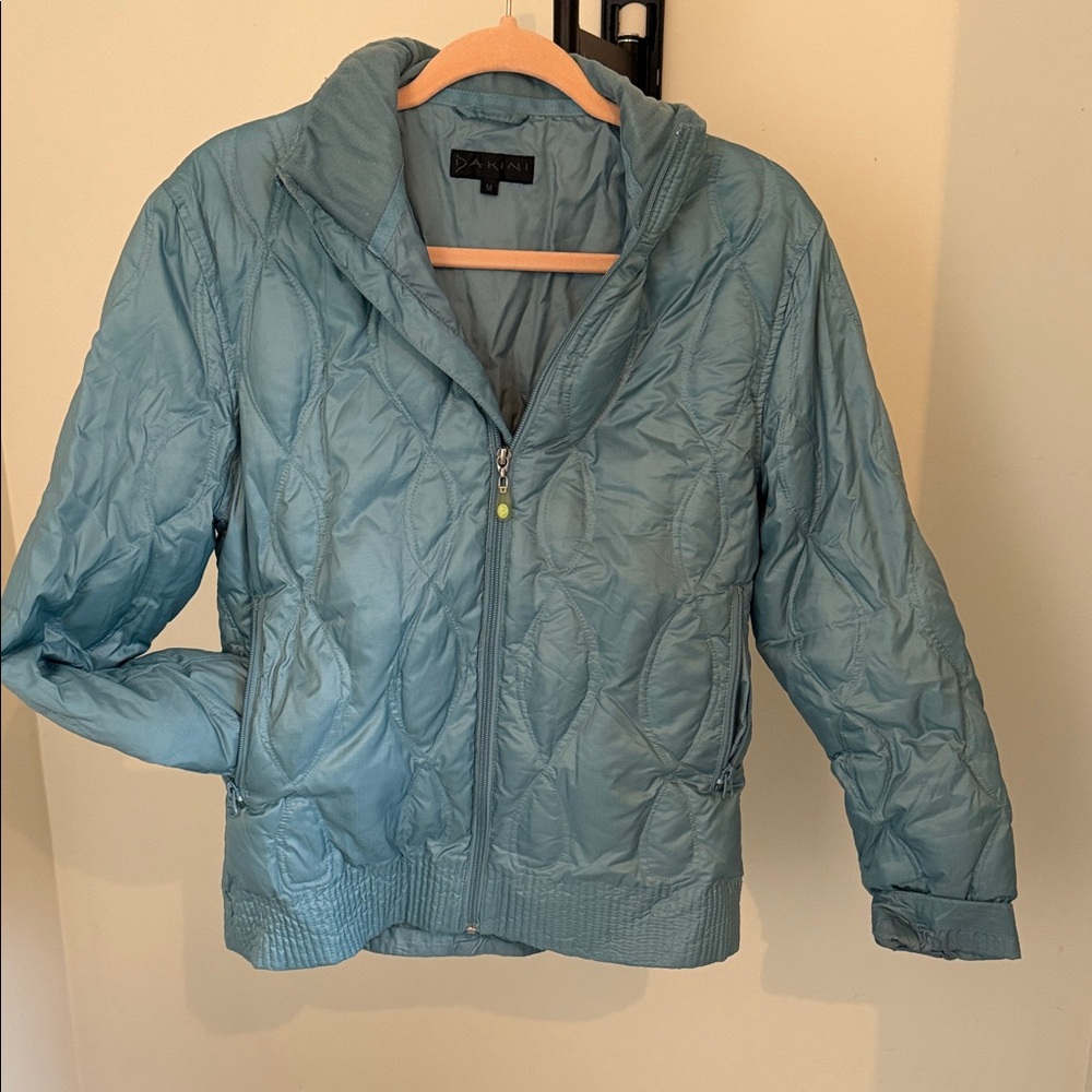 Dakini Teal Puffer Jacket
